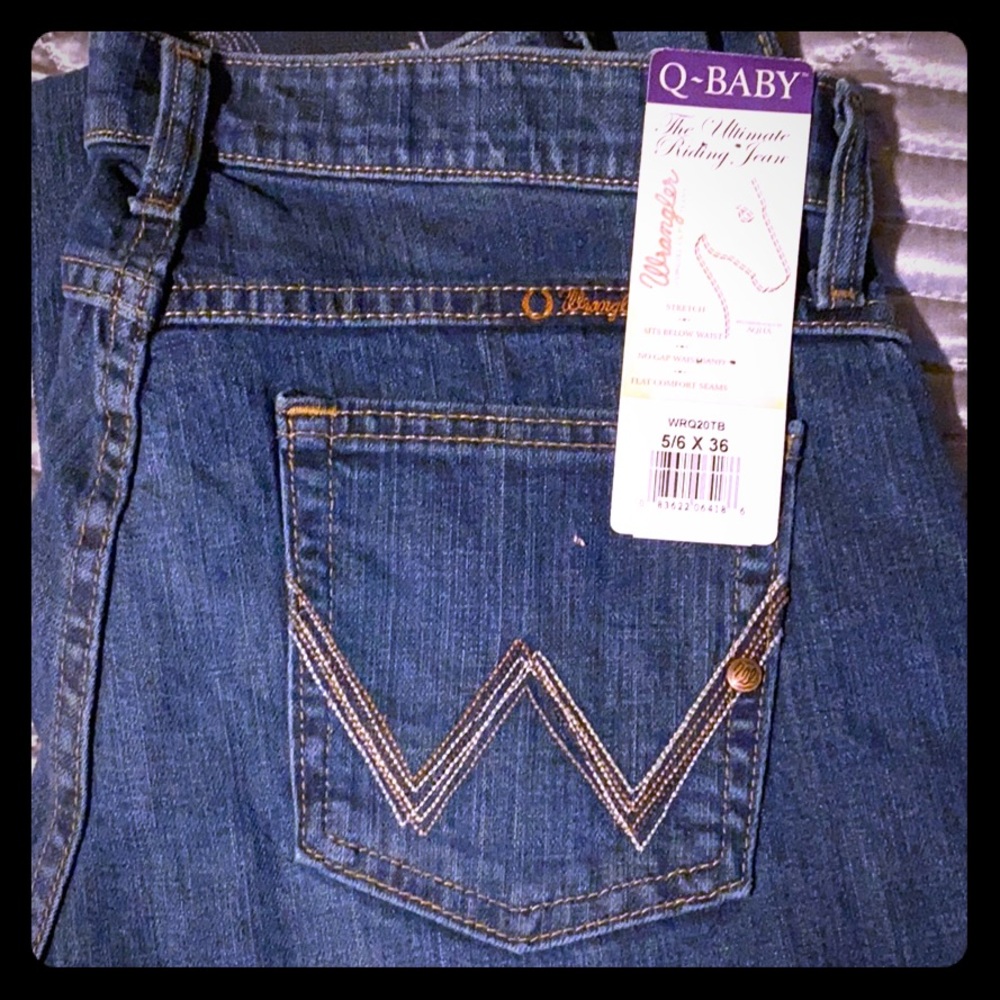 Wrangler QBaby The ultimate riding jean